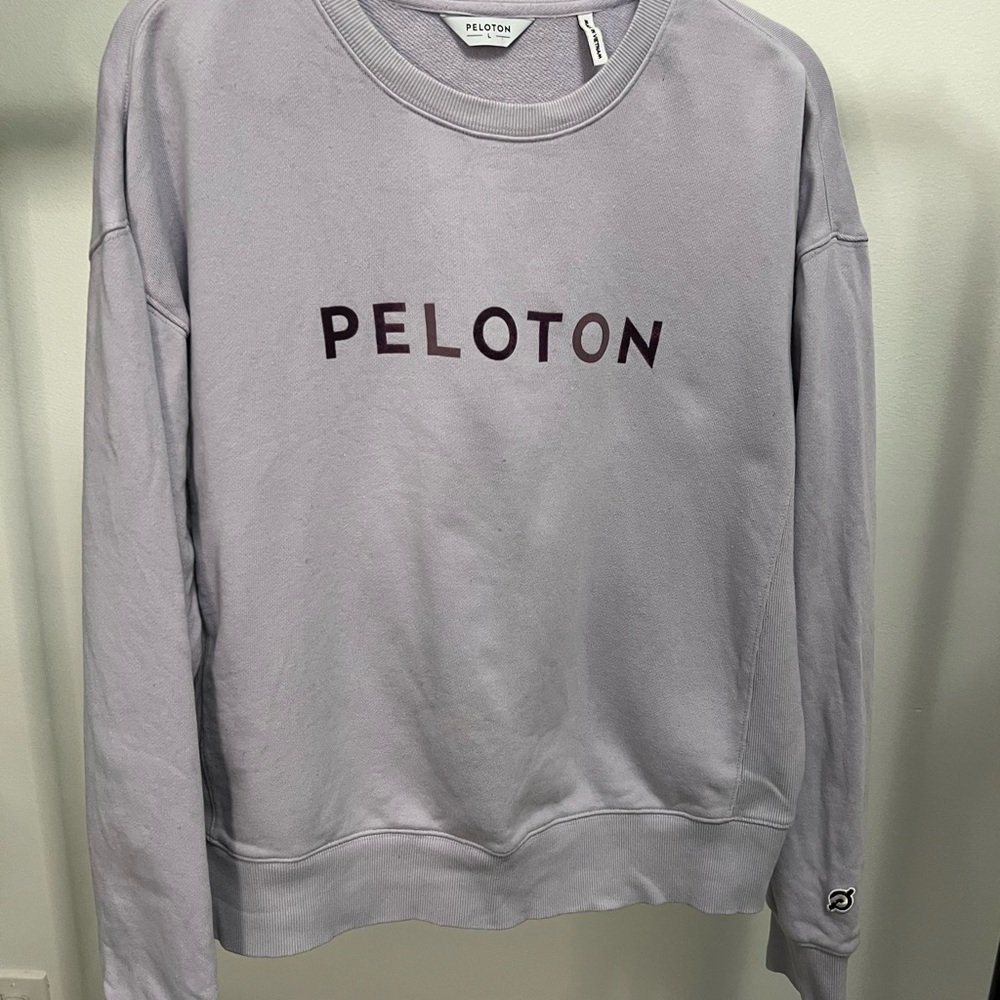 Peloton Women's Lavender Sweatshirt